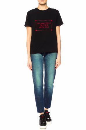 T-shirt with a print and lettering, zdjęcie 2 T-shirt with a print and lettering od Saint Laurent